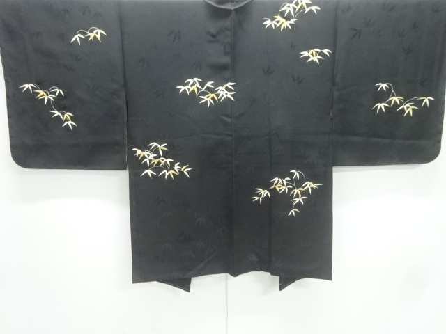 JAPANESE HAORI / EMBROIDERY / BAMBOO GRASS